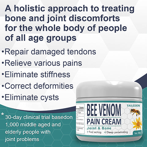 Official Brand Store 】 TAILEDEN™ Bee Venom Pain and Bone Healing C ...